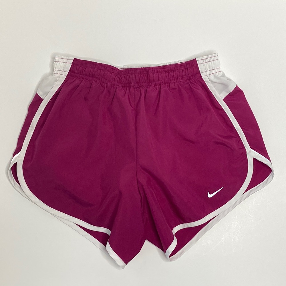 Nike | Women's Running Shorts | Raspberry/White | Size XS
